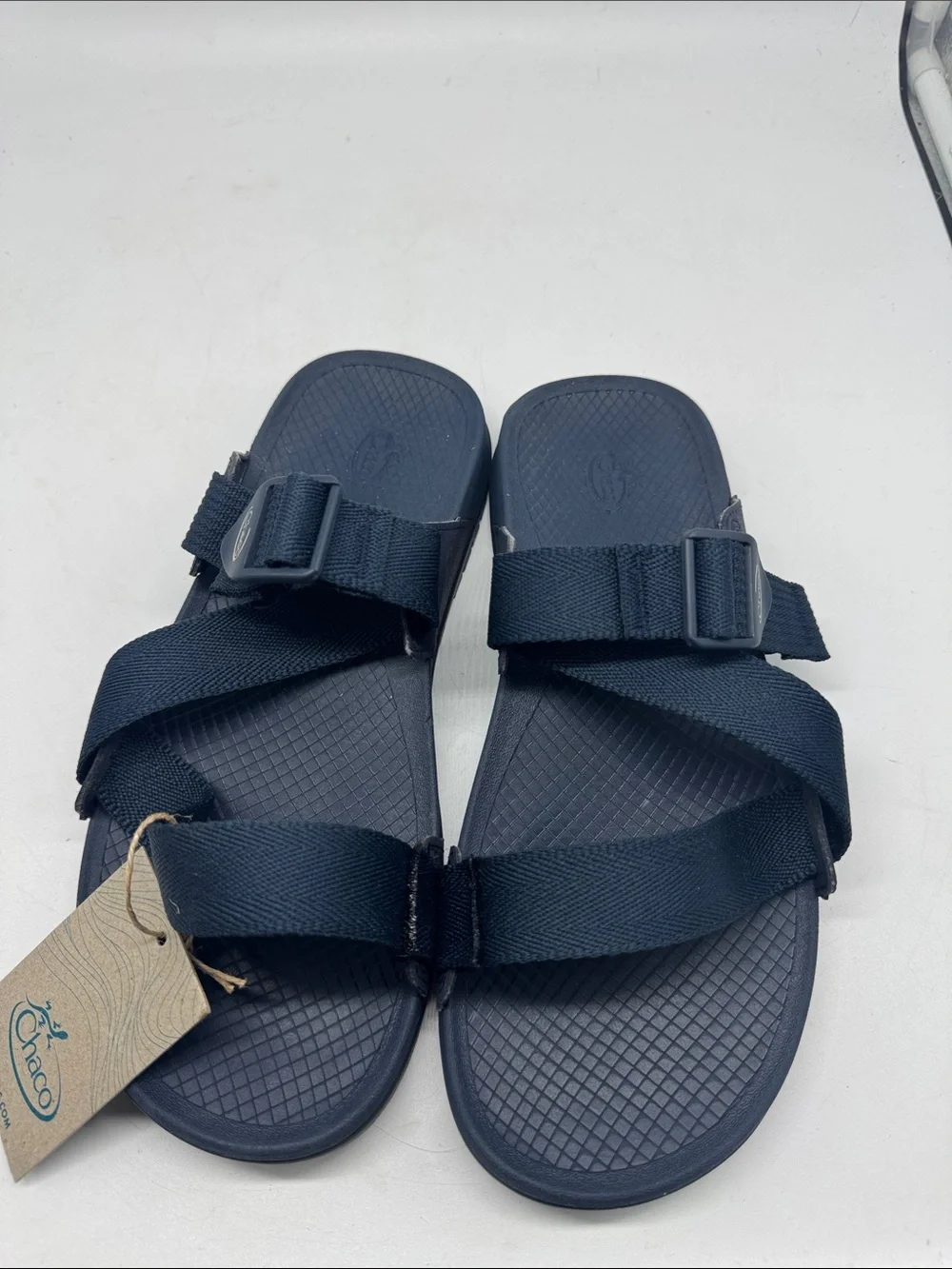 NWT Chaco Lowdown Slide Sandals Navy Men’s Size 8